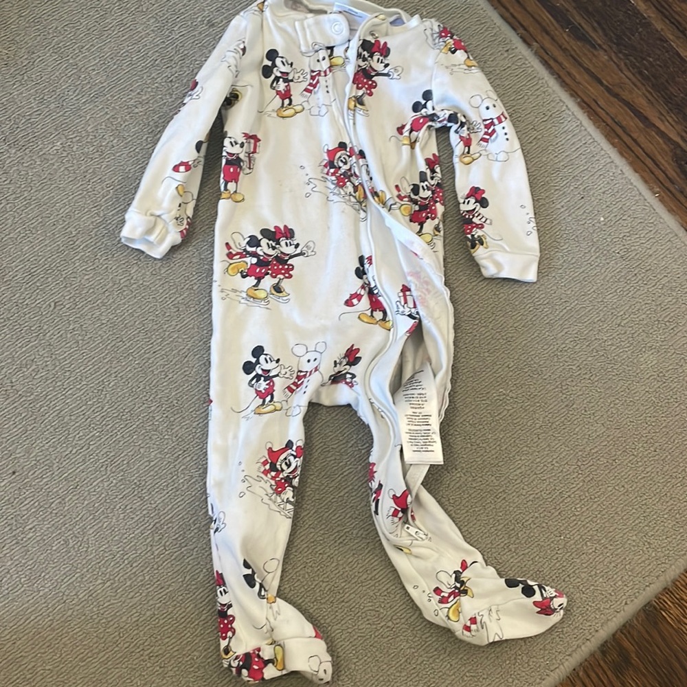 9-12 month Mickey winter pottery barn kids
